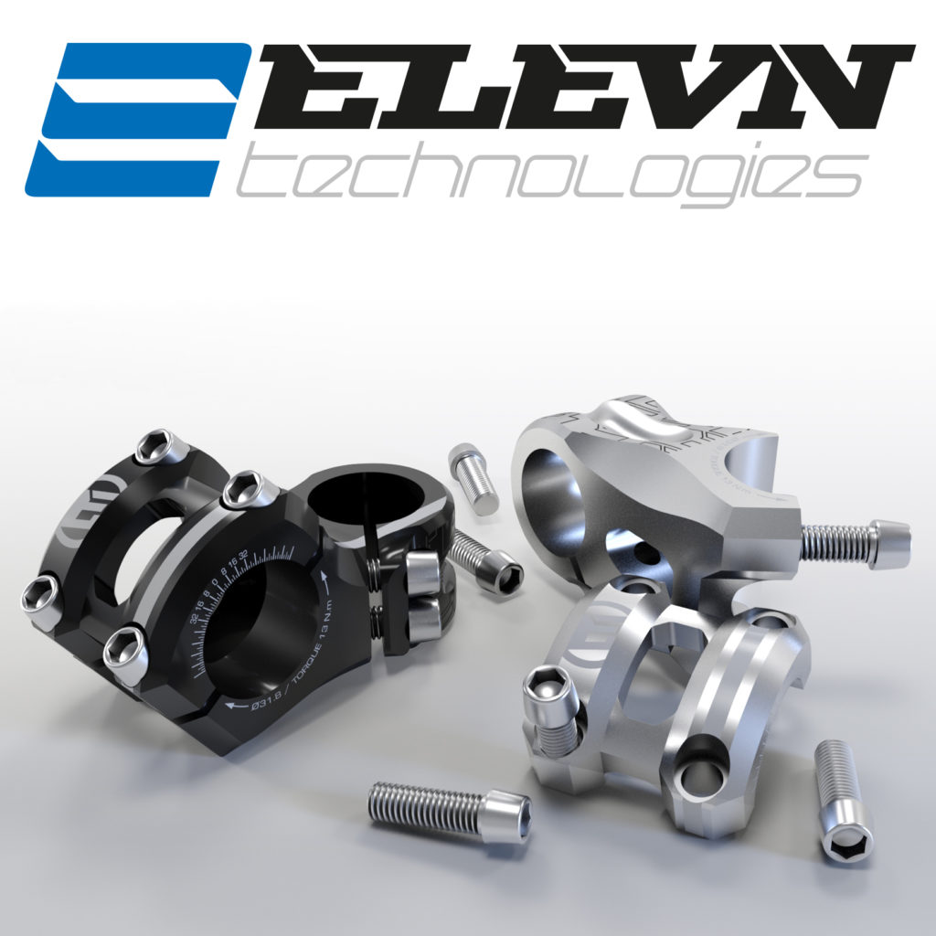 For BMX riders who demand a stiffer & lighter front end, we are proud to offer the Elevn Racing 31.8 Overbite Stem with Ti bolts. The Elevn OB stem has an oversized 31.8 clamp area, for use with only with 31.8 tubed Handlebars and 1 1/8th fork steer tubes.